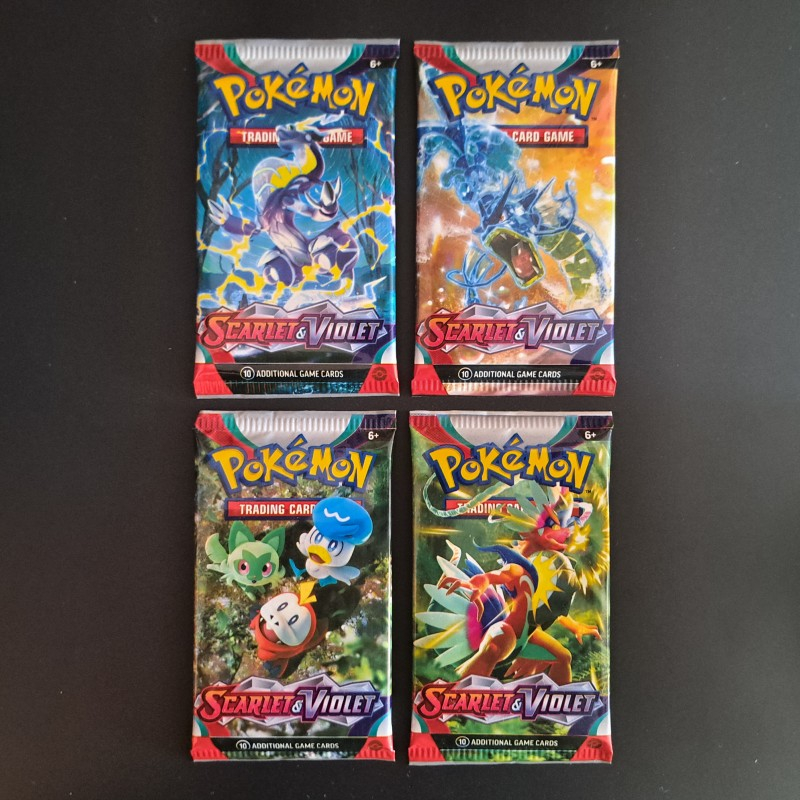 Scarlet & Violet Base Set Booster Pack - Artwork Set